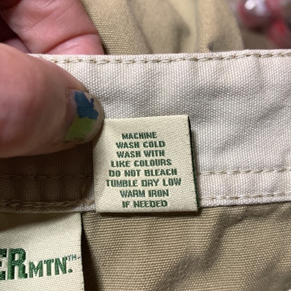 Gander Mountain Khaki slacks with removable lower legs Size 36 X34 great pockets - Picture 7 of 10